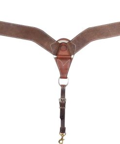 Martin Chocolate Roughout Breastcollar