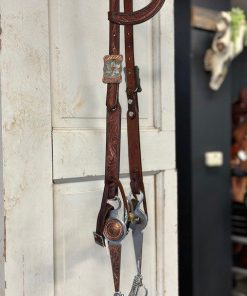 TM Leather Headstall with Mardis and Majors Bit